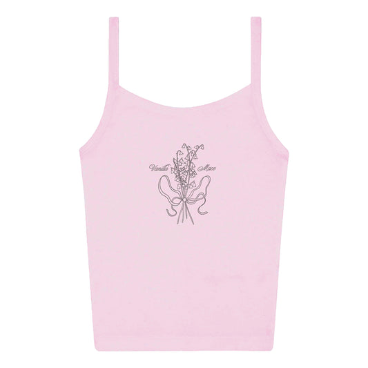 Flowers Spaghetti Tank