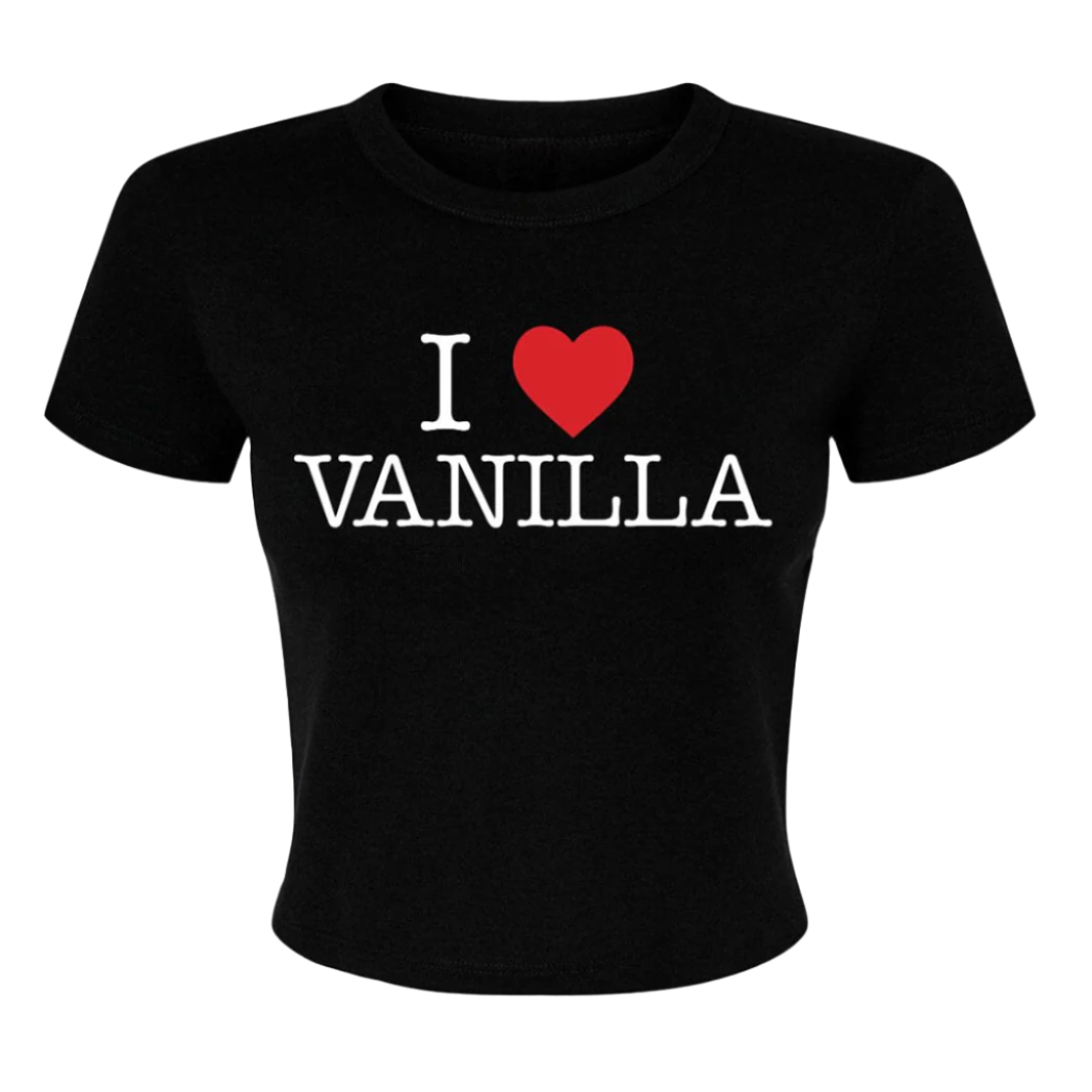 I Heart Vanilla Baby Tee